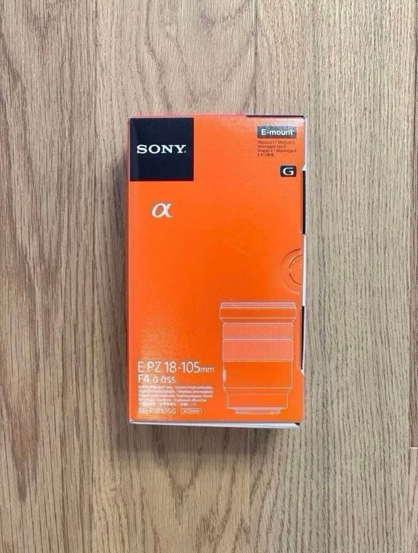 美品　SONY E PZ 18-105mm F4 G eマウント
