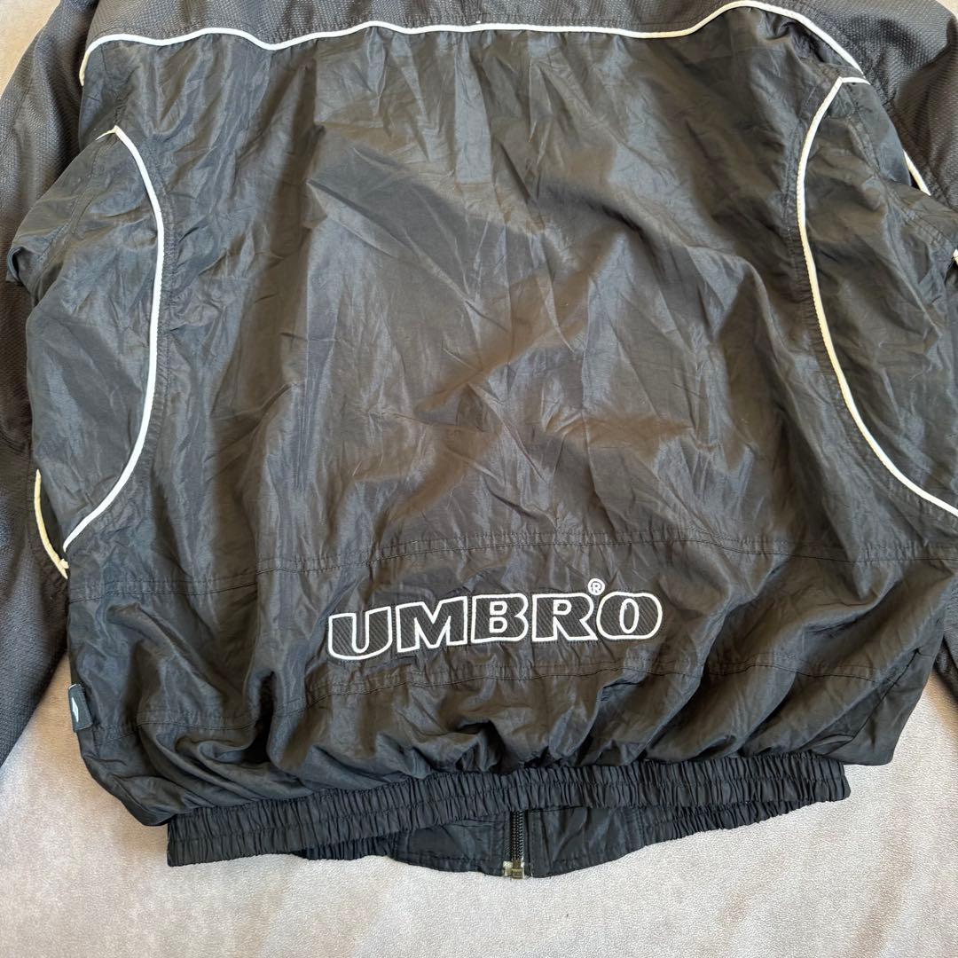 90s アンブロ ナイロンジャケット テックファッション L 短丈