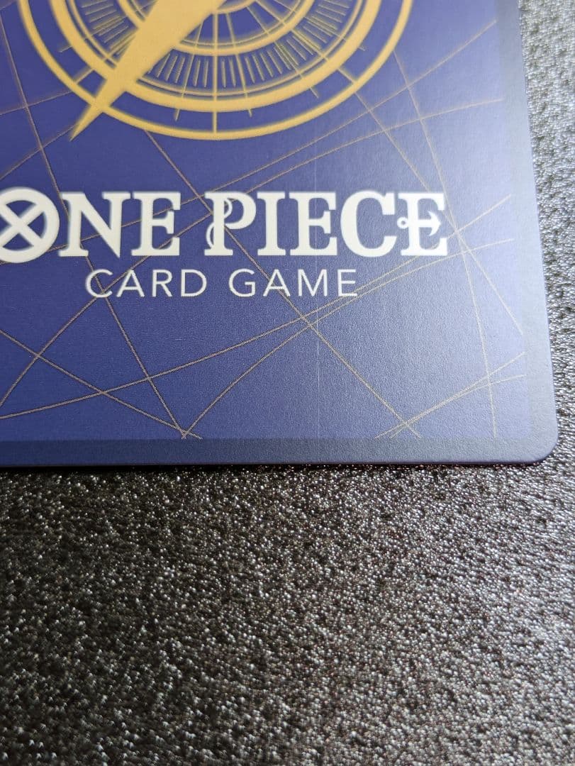 ワンピースカード／スモーカー&たしぎSP１枚 ／初期傷、線傷あり