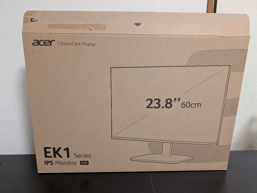 Acer モニター 23.8インチ フルHD 非光沢 120Hz