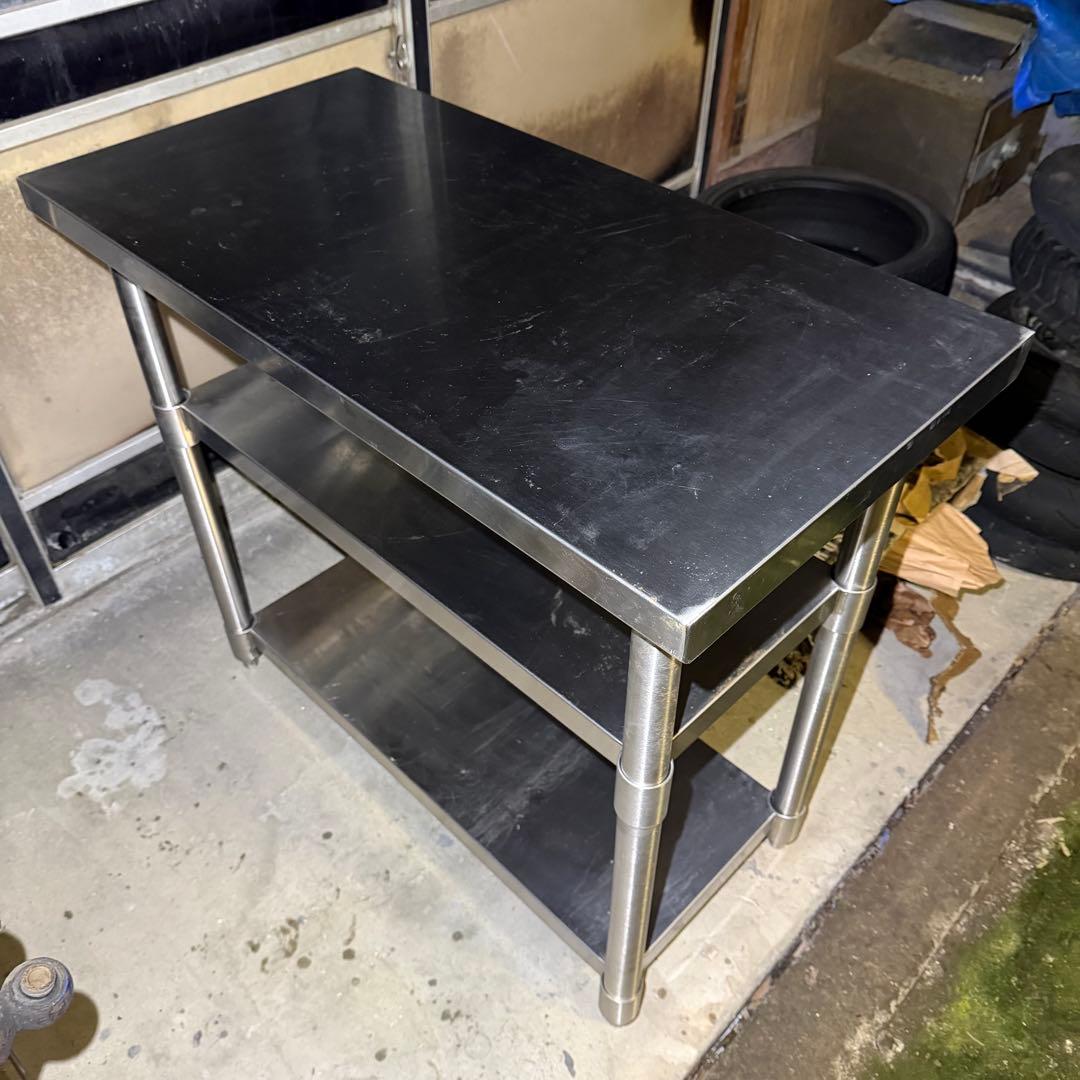 ステンレス 作業台 3段 KIPROSTAR 900×450×800