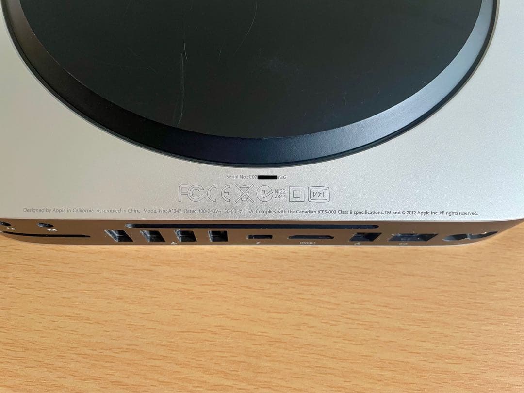 Macデスクトップ Mac mini A1347 i5/8G/Monterey/Office2021