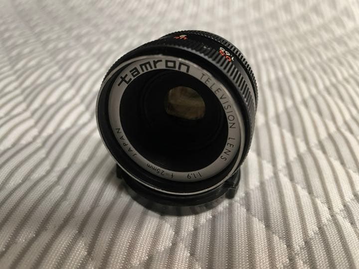 TAMRON TelevisionLens 25F1.9 Cマウント