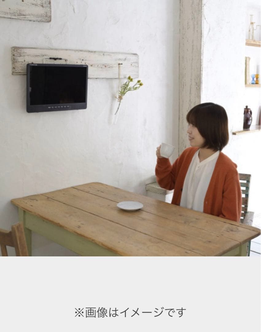 キュリオム 17. 3インチ 地上デジタル放送対応 DVDプレーヤー内蔵テレビ