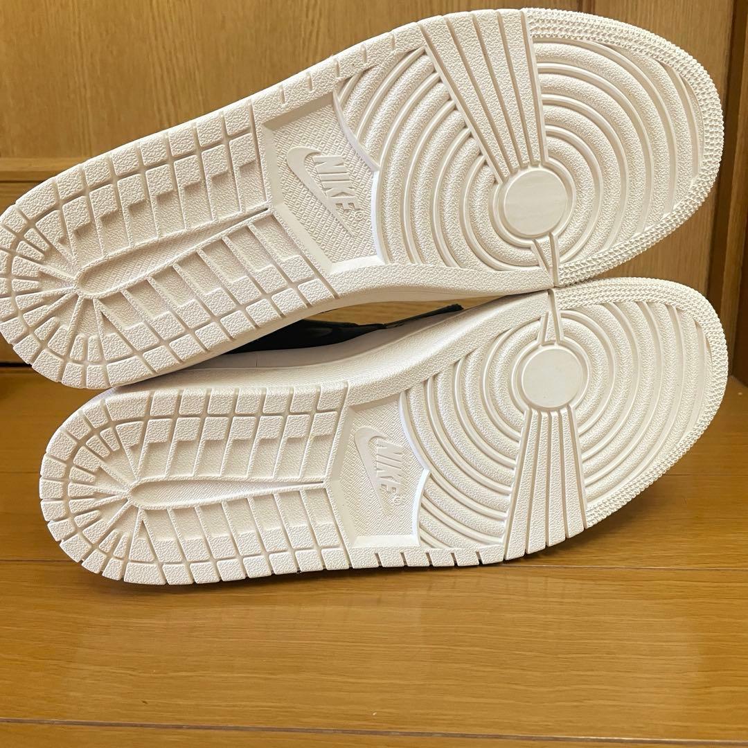 試着程度 ナイキ エアジョーダン1 レトロ ハイ ダブル ストラップ レザー27