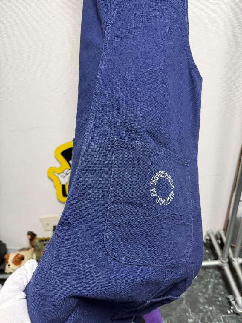CARHARTT X BRAINDEAD オーバーオール　サロペットパンツ　S