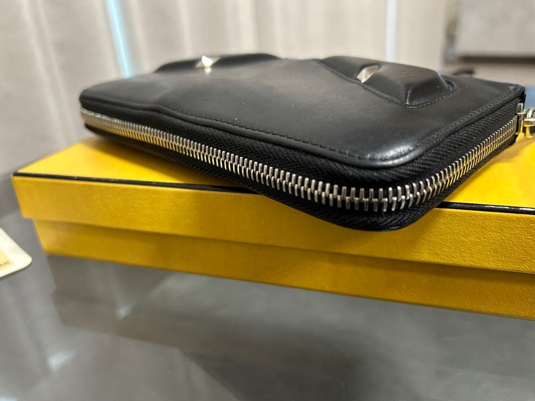◼️FENDI 7M0210 モンスターアイ 長財布 黒 正規品◼️
