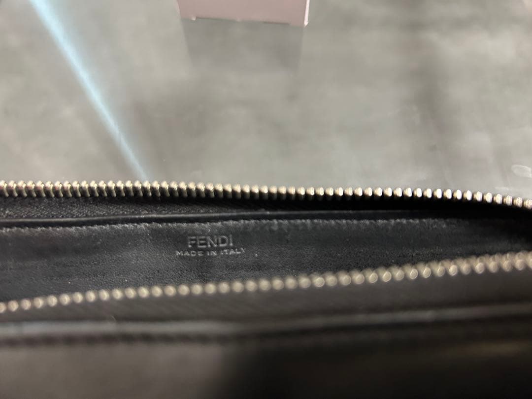 ◼️FENDI 7M0210 モンスターアイ 長財布 黒 正規品◼️