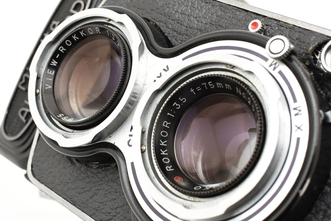 分解整備済み Minolta AUTOCORD 75mm F3.5 #8651