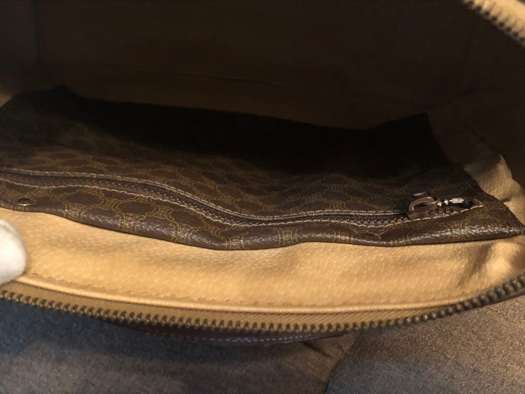 み*る様 OLD CÉLINE バッグ ミニボストン マカダム柄