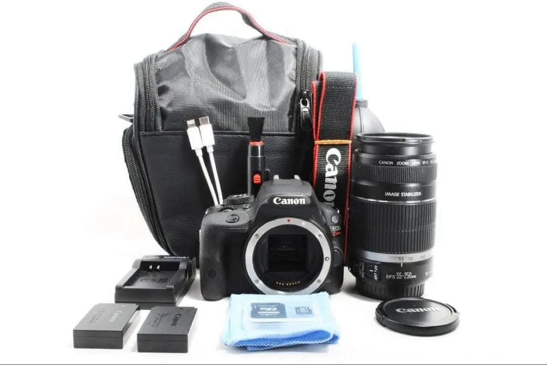 【新品級】手振れ補正望遠付❤️Canon kiss X7❤️軽量でイベントに