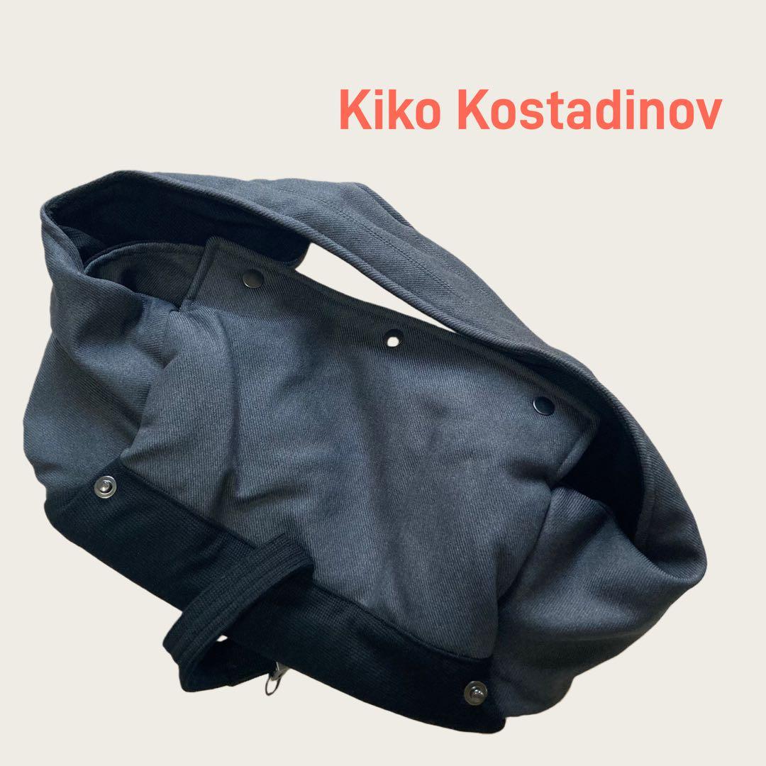 Kiko Kostadinov キャンバスショルダーバッグ
