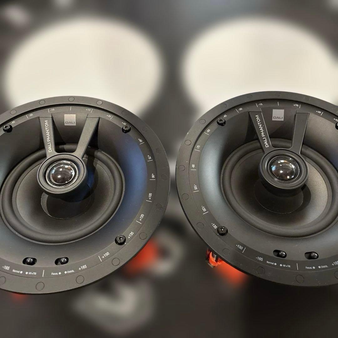 ペア ダリ DALI PHANTOM E 50 埋込型スピーカー 6.5インチ