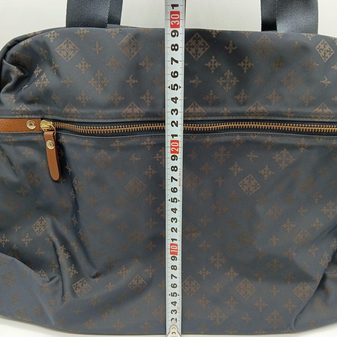 8-12 russet ラシット　ネイビー ボストンバッグ