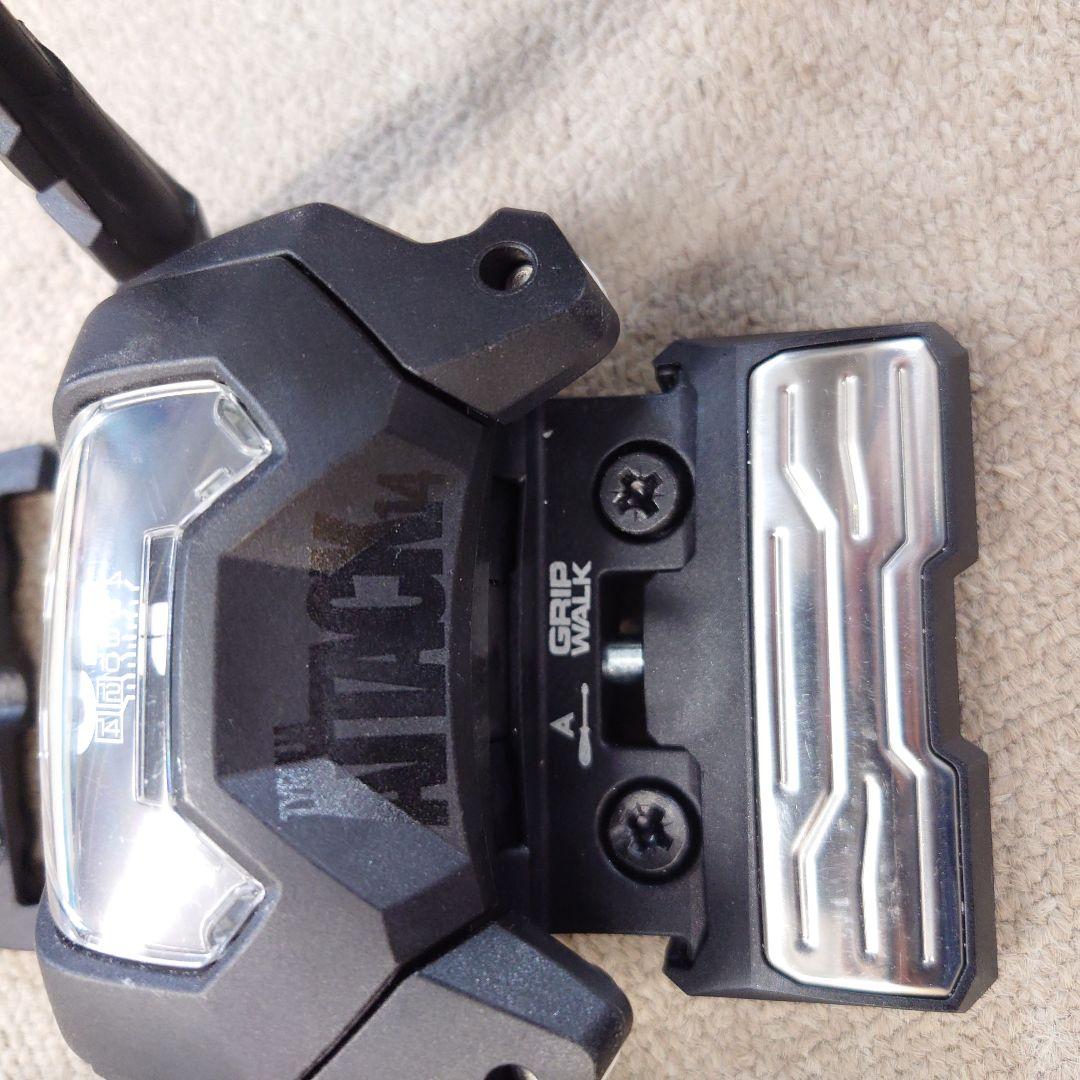 【訳あり】チロリアビンディングATTACK14 ワイドブレーキ パウダースキー用