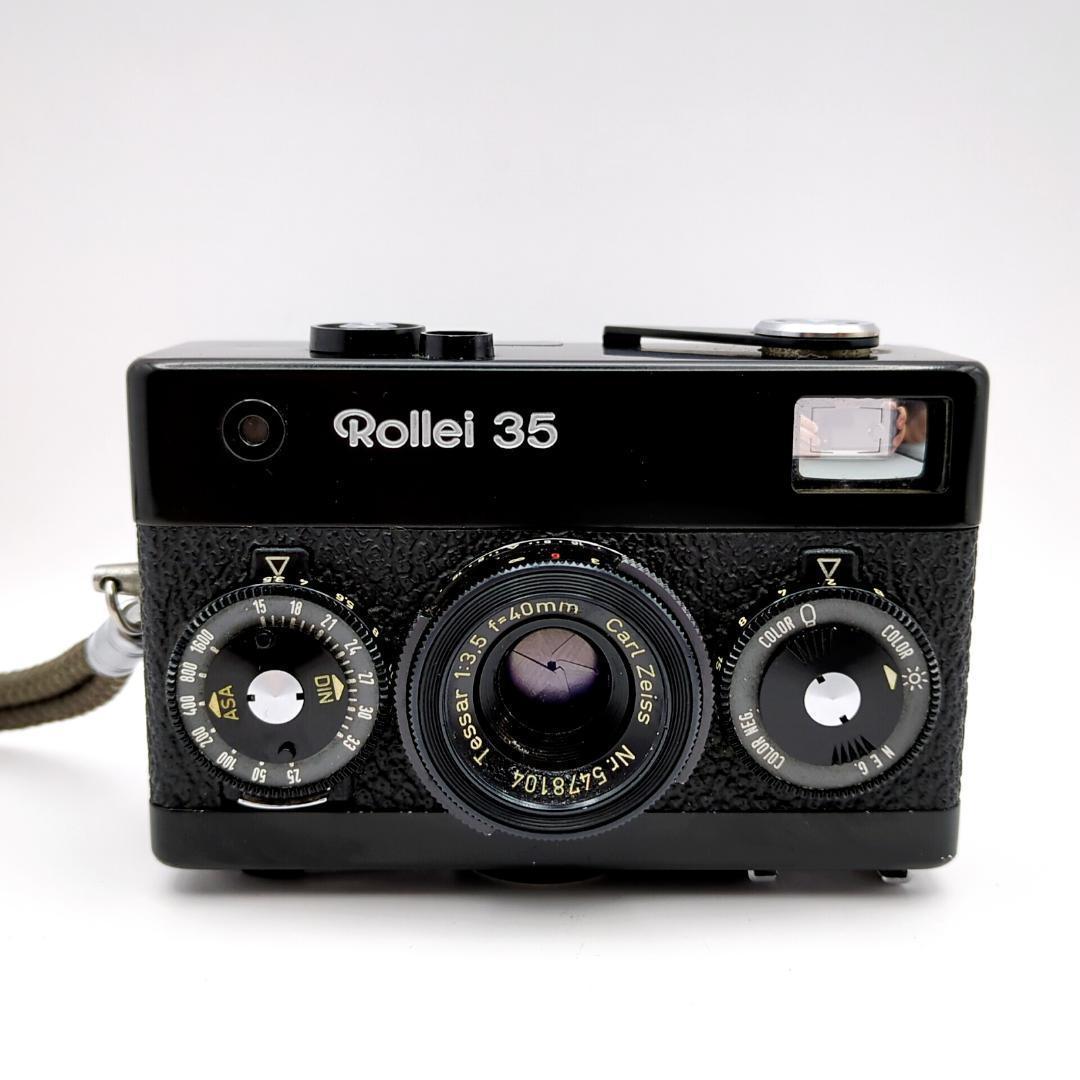 ROLLEI 35 ローライ コンパクトフィルムカメラ ブラック 動作OK