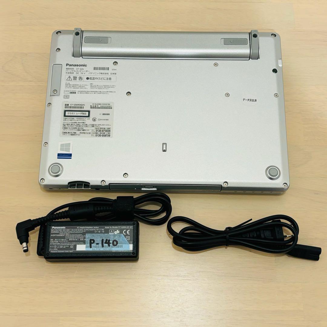 レッツノート PC Windows11 SSD DVD オフィス付き P-140