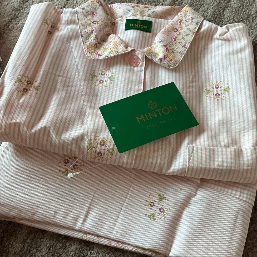 未使用タグ付きMINTONレディースパジャマ