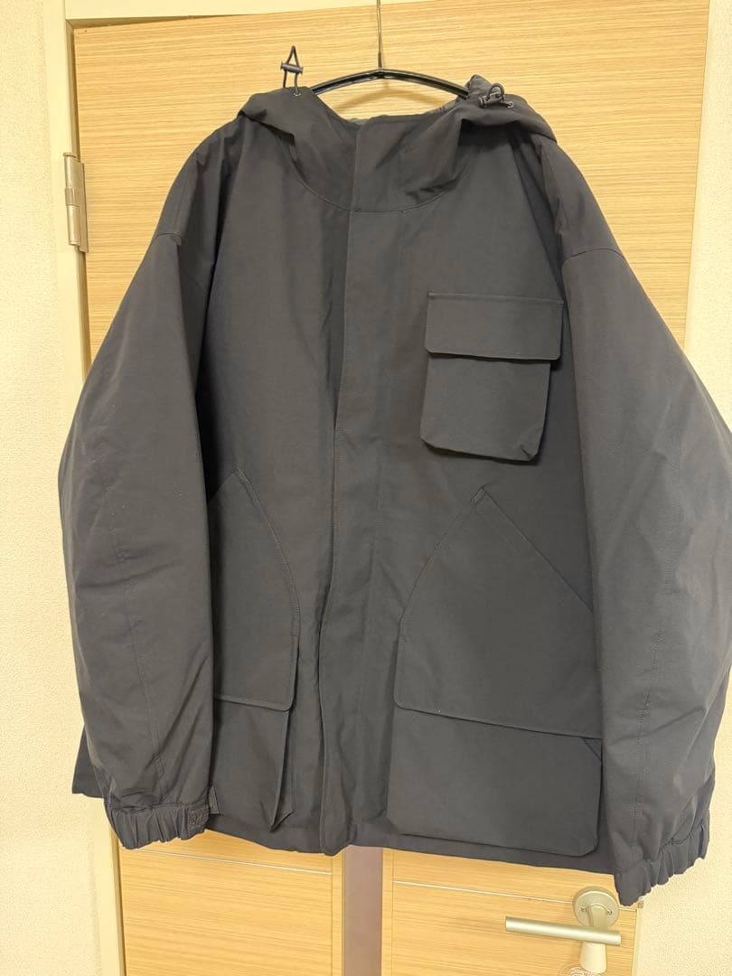 GU ENGINEERED GARME　パデッドシェルパーカ XLネイビー