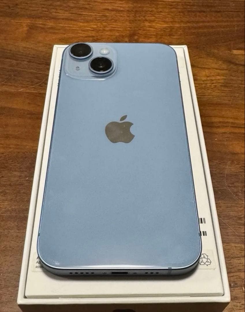 iPhone14 ブルー SIMフリー Apple