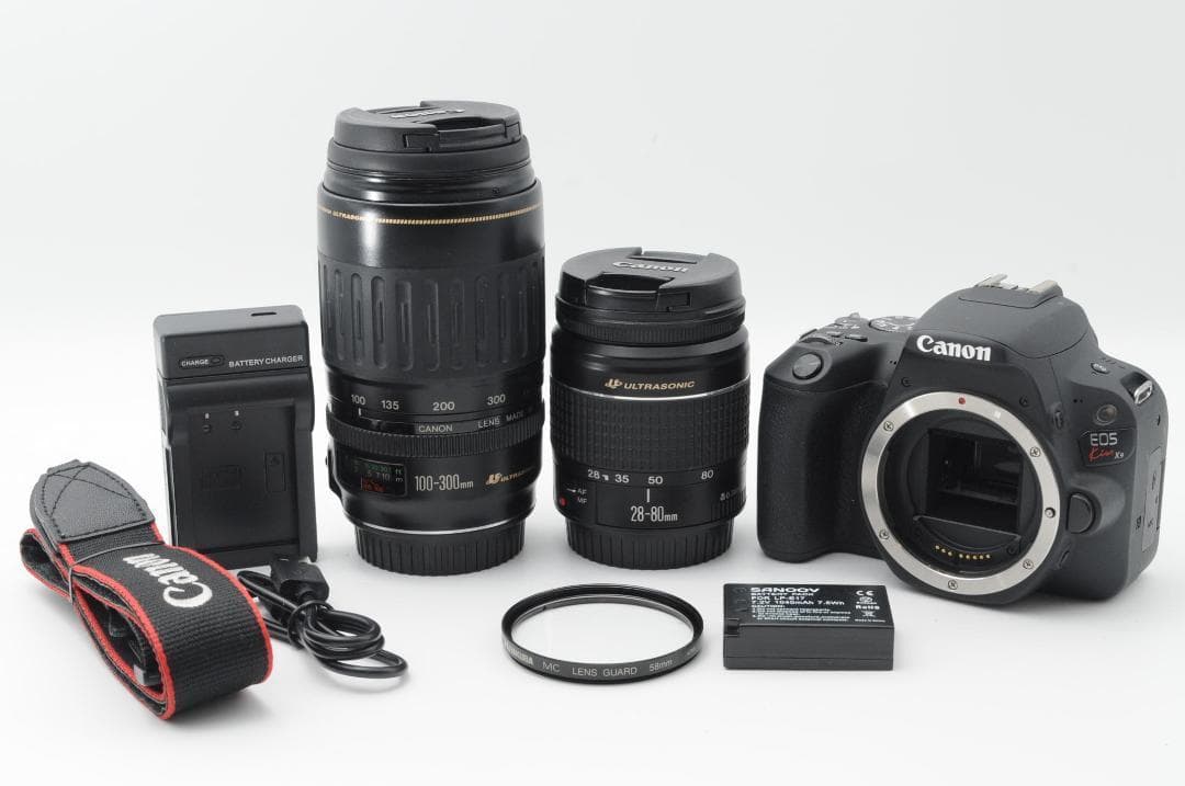 ☆新品クラス⑦☆SALE☆ Canon EOS Kiss x9 ダブルレンズ