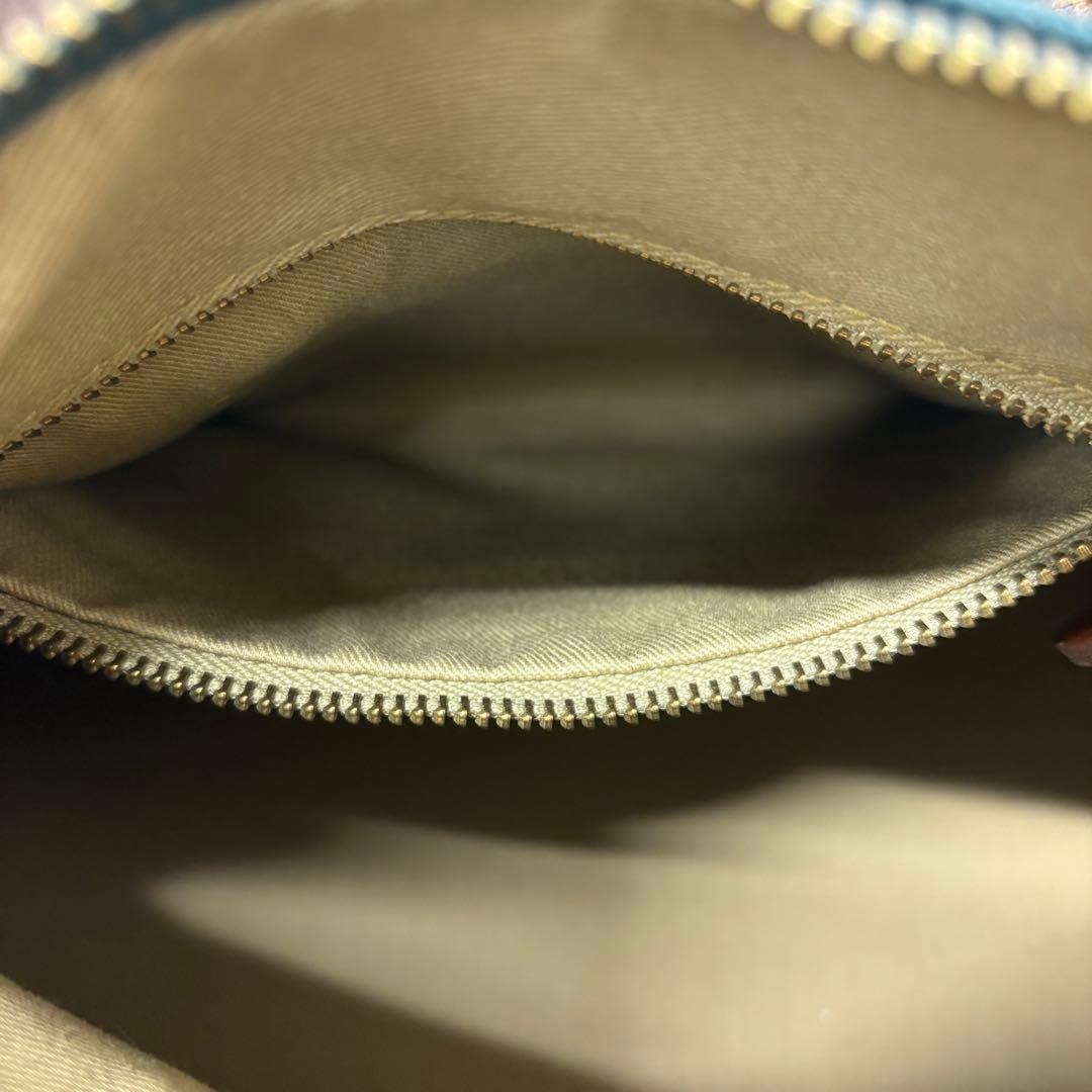 ◎ポロラルフローレンミニボストンバッグ　ヴィンテージグリーン