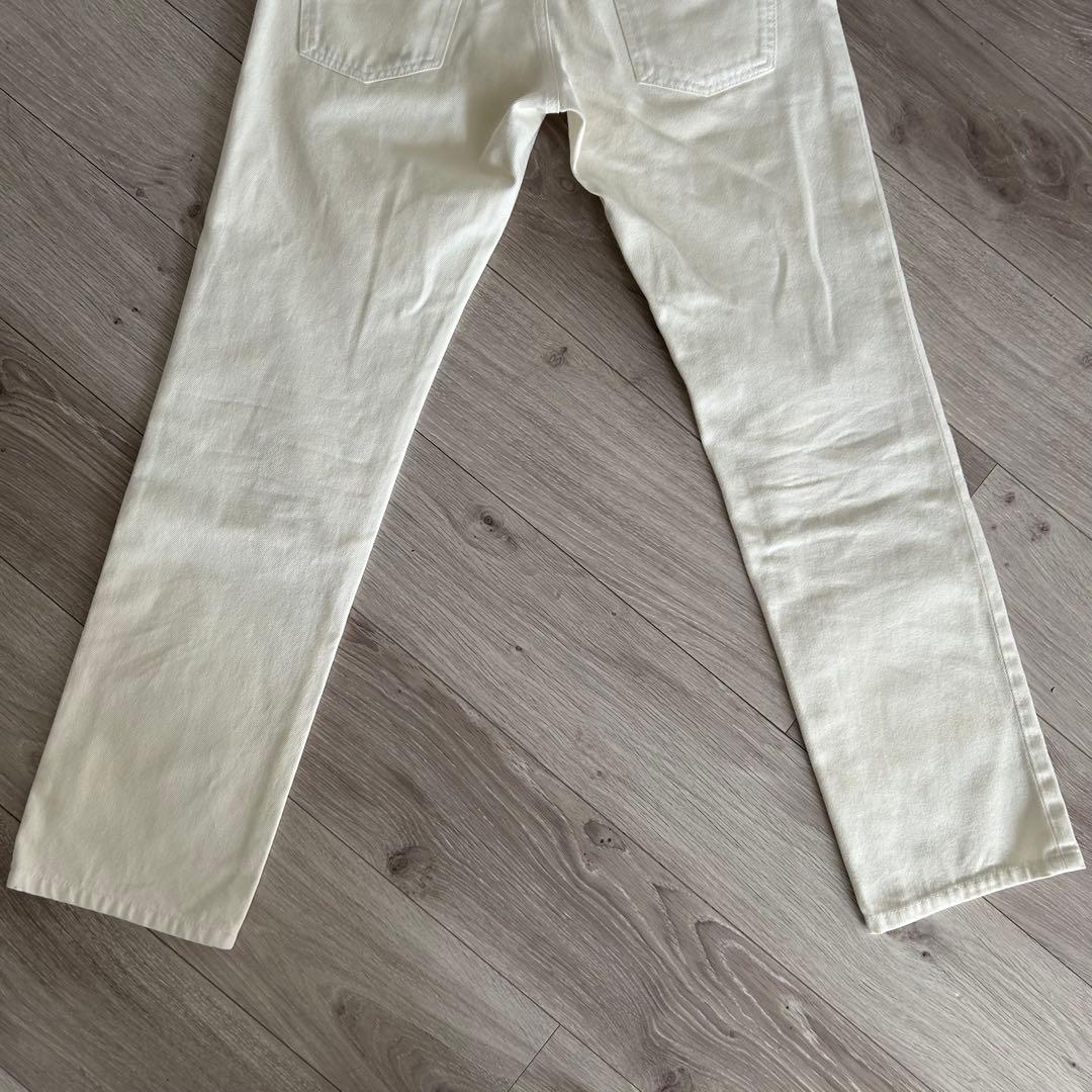 Dolce & Gabbana イタリア製 ストレートデニム ホワイト　46