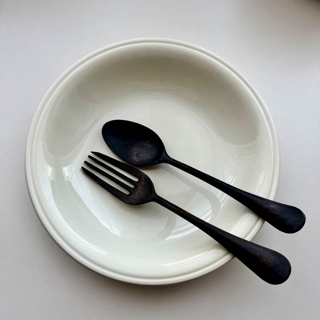 眞島拓さん　カトラリー4本セット　カトラリー　漆　新品未使用品