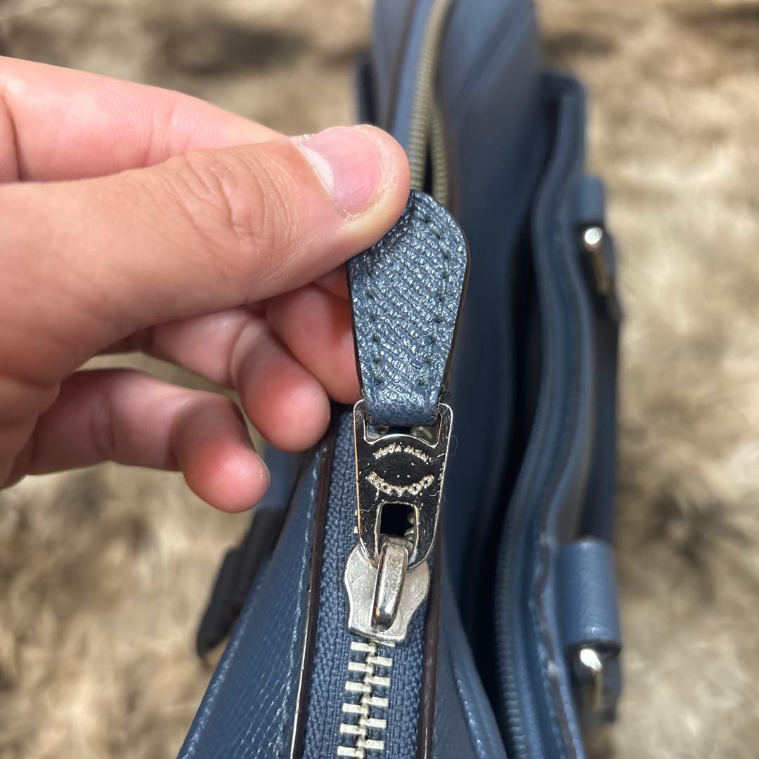 K*A様 【COACH】 コーチ ビジネスバッグ ブルー系