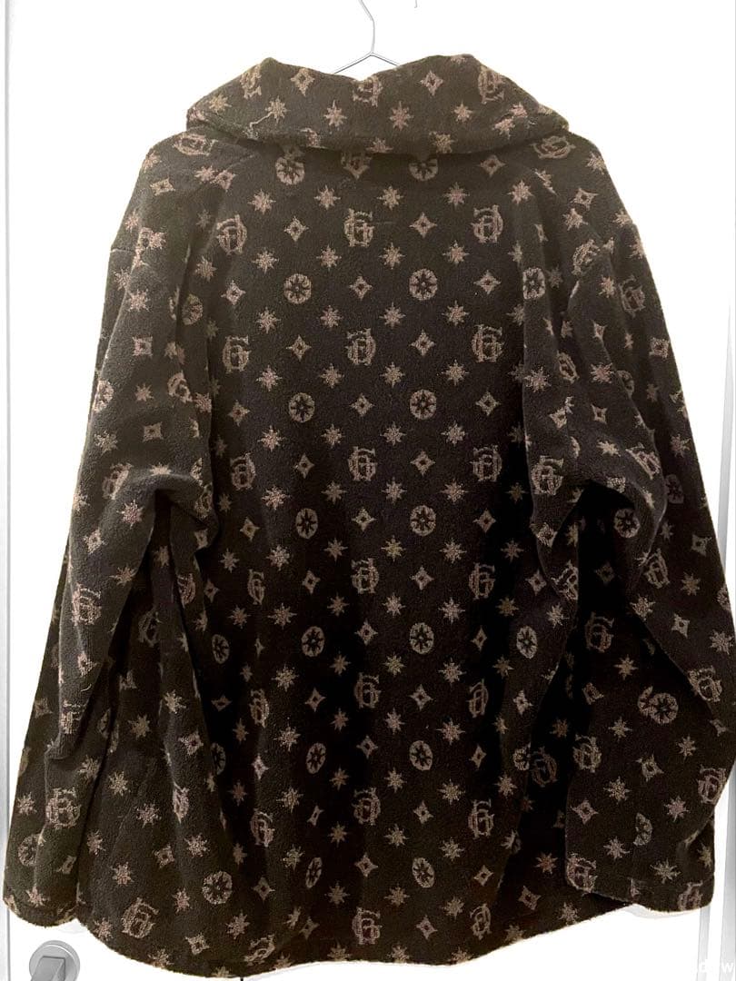 バイグラッドハンド スモーキングジャケット シルバー925 ボタン　美品 M