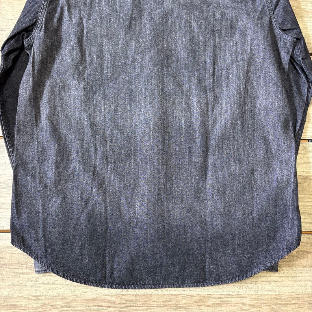 デニム&サプライ ラルフローレン デニムシャツ ブラック 新品 タグ付 L 希少