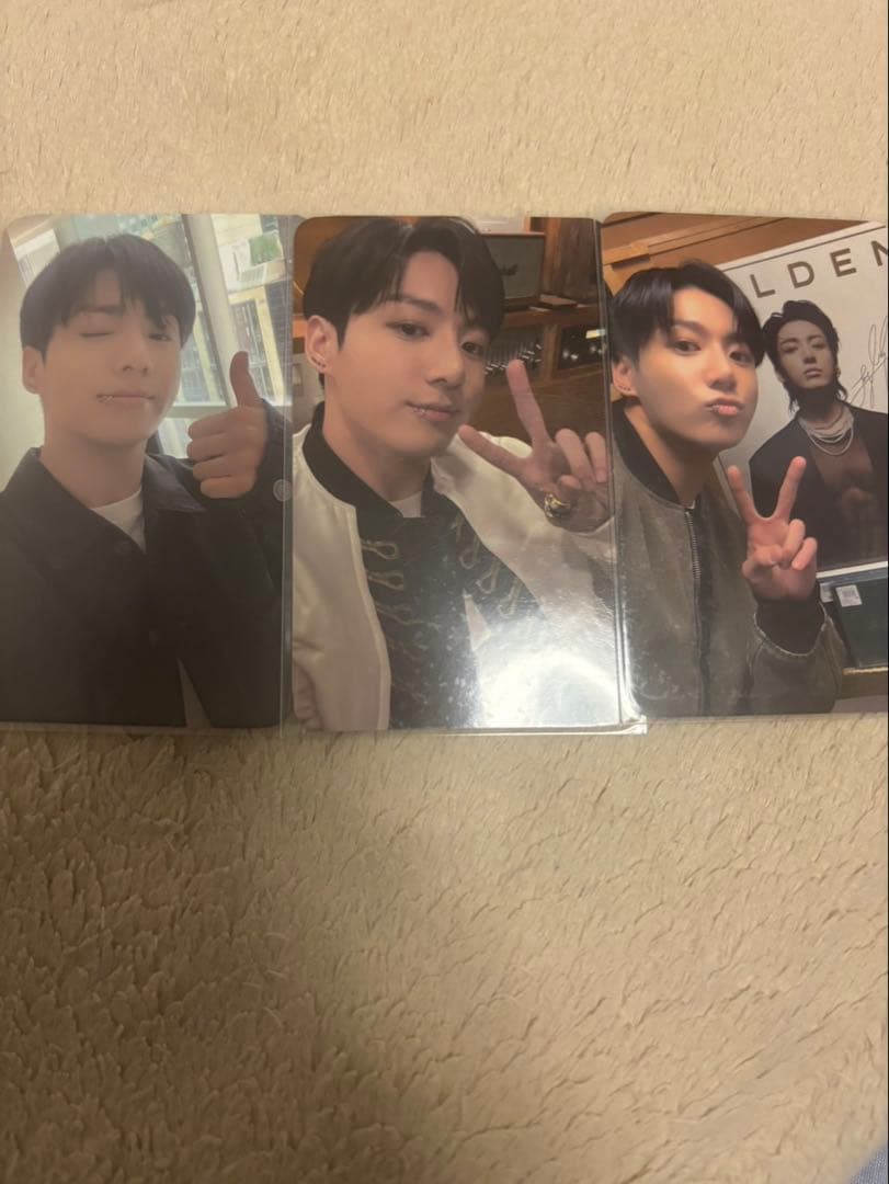 golden ジョングク　トレカ