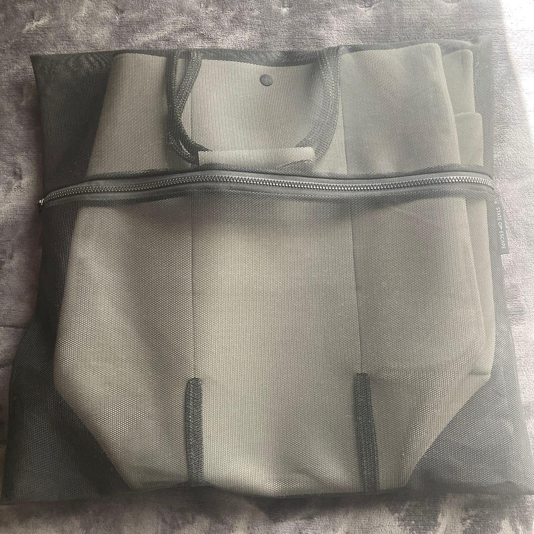 美品　STATE OF ESCAPE トートバッグ ホワイト