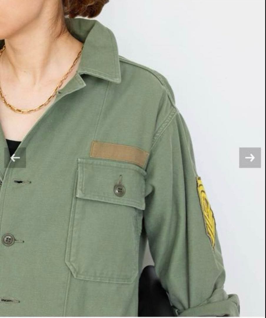 ジャケット・アウター MADISONBLUE /MILITARY JACKET LBS