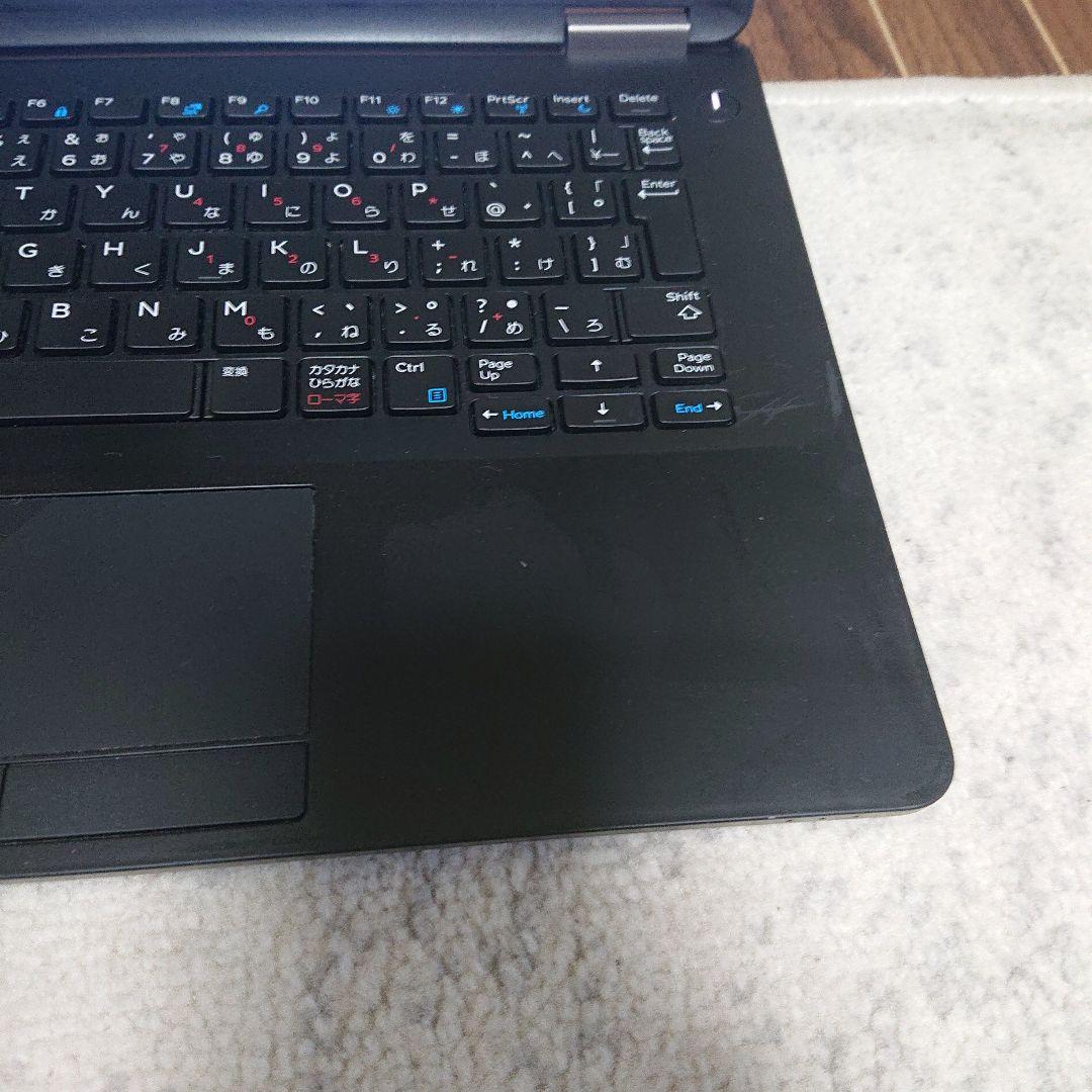 ノートPC 8GBメモリ 128GB SSD ウェブカメラ DELL E7270