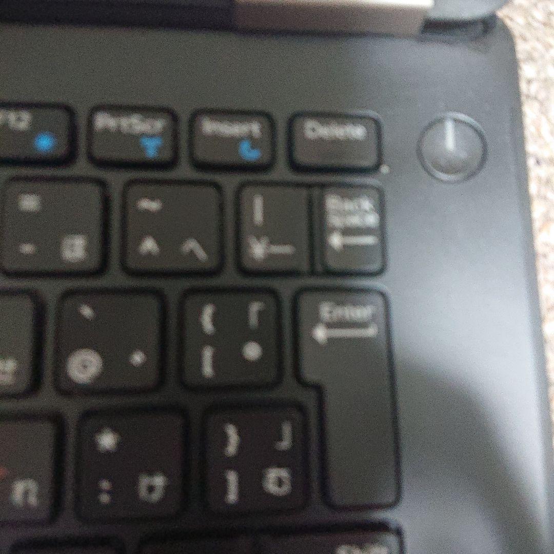 ノートPC 8GBメモリ 128GB SSD ウェブカメラ DELL E7270