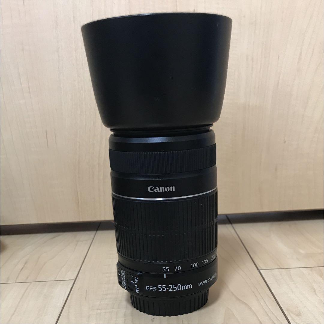 Canon 55〜250mm レンズ
