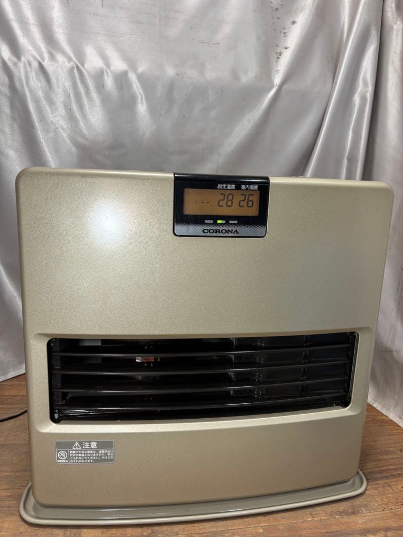 菅181 使用少　整備済　コロナ石油ファンヒーター　〜17畳