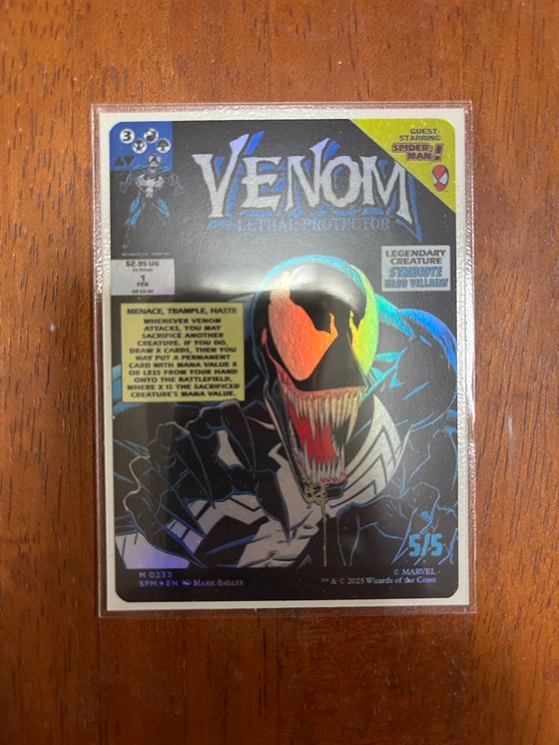 Foil [SPM-BF] エディ・ブロック/リーサル・プロテクター、ヴェノム