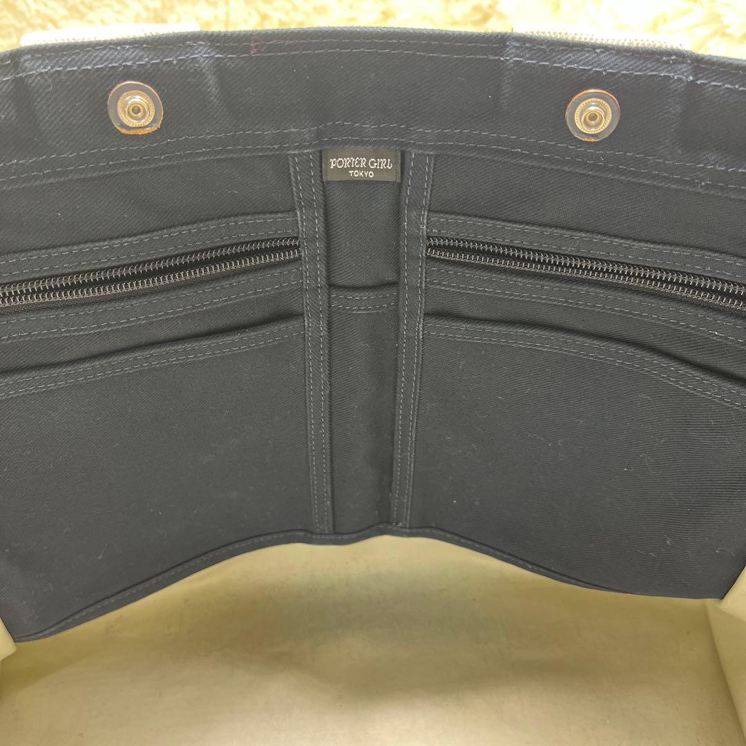 美品 PORTER ポーター トートバッグ ネイキッド キャンバス A4