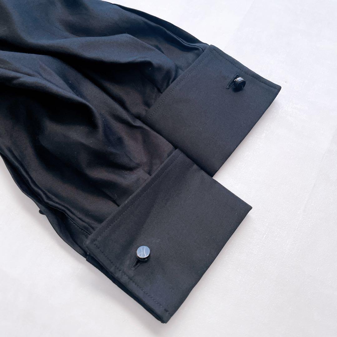 美品✨2024 マックスマーラ MAREA マレーア 長袖シャツ ボウタイ 黒