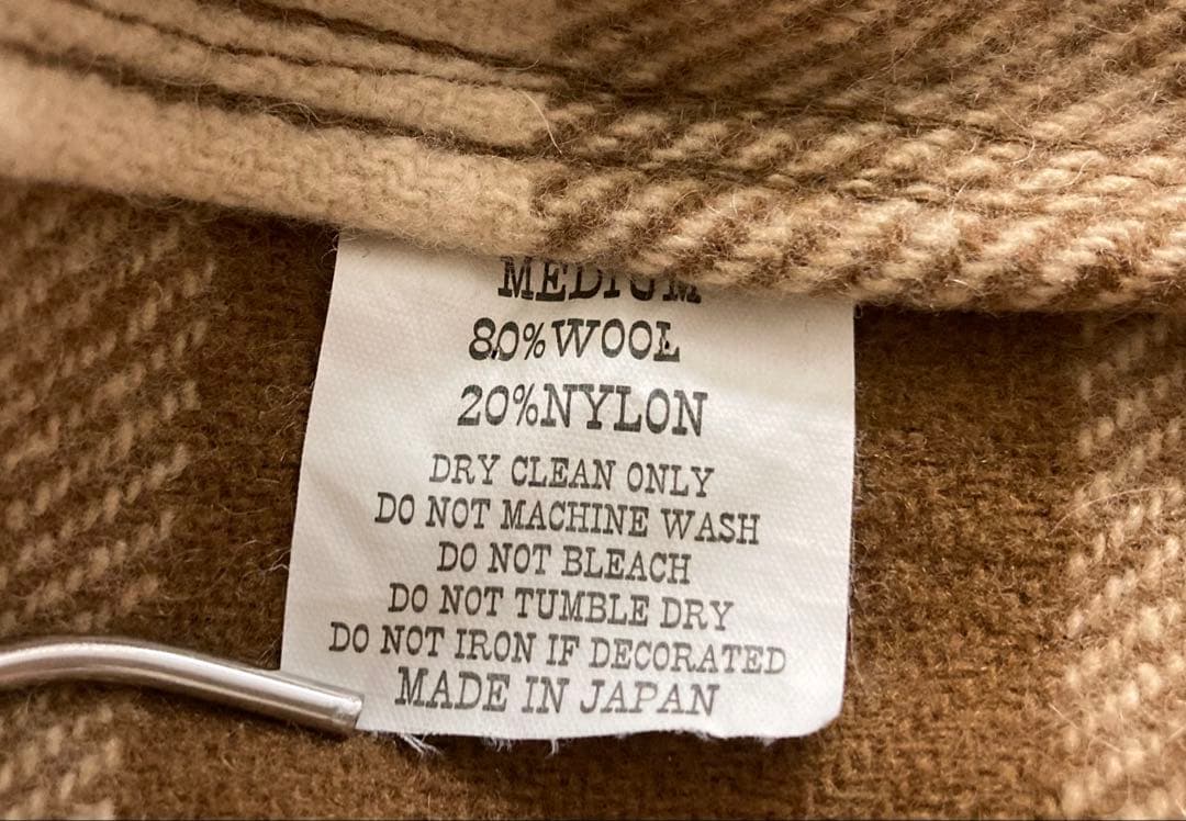 TENDERLOIN テンダーロイン バッファロー チェック ジャケット