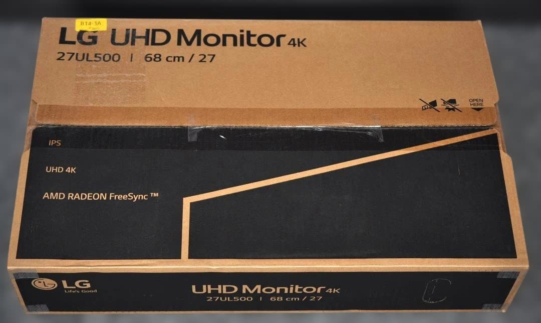 LG UHD Monitor 4K 27UL500-W 27インチ②TA2884