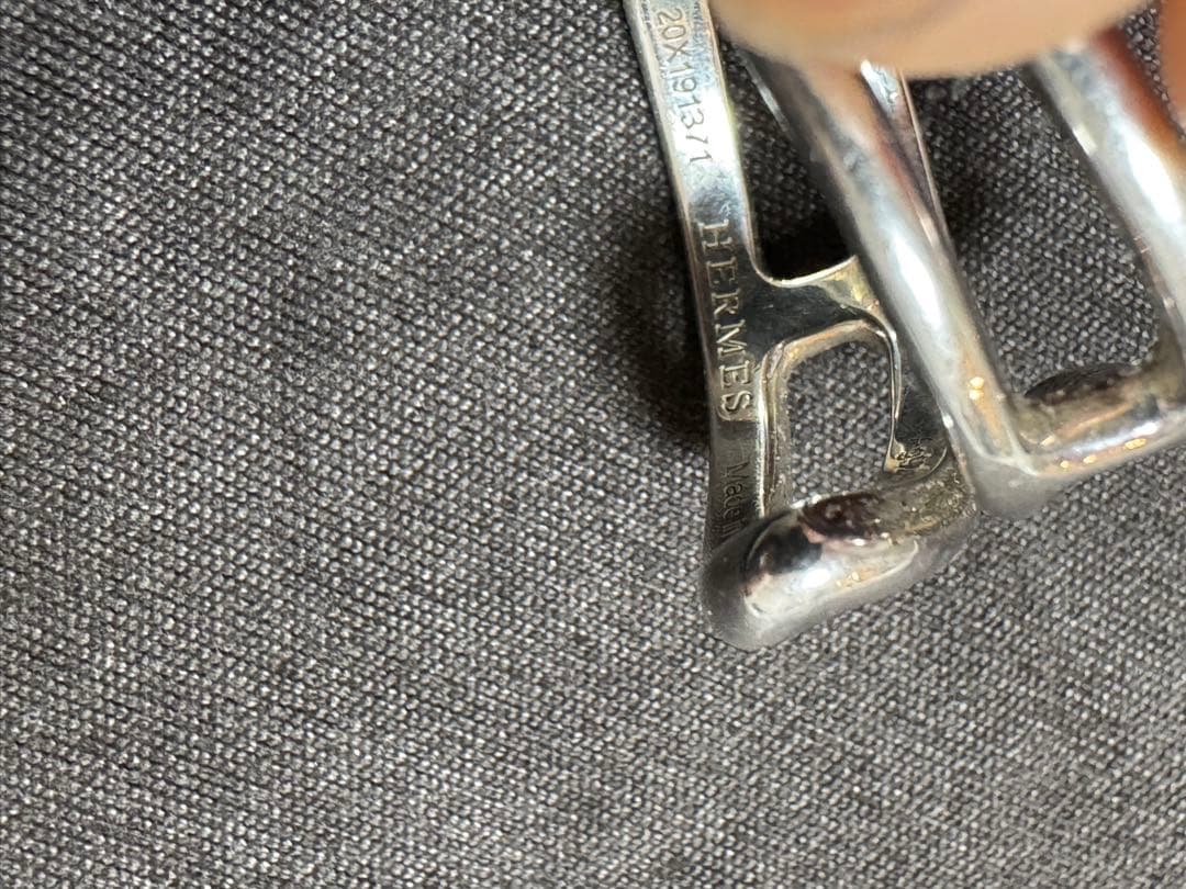 エルメス シェーヌダンクル パンク リング PM58