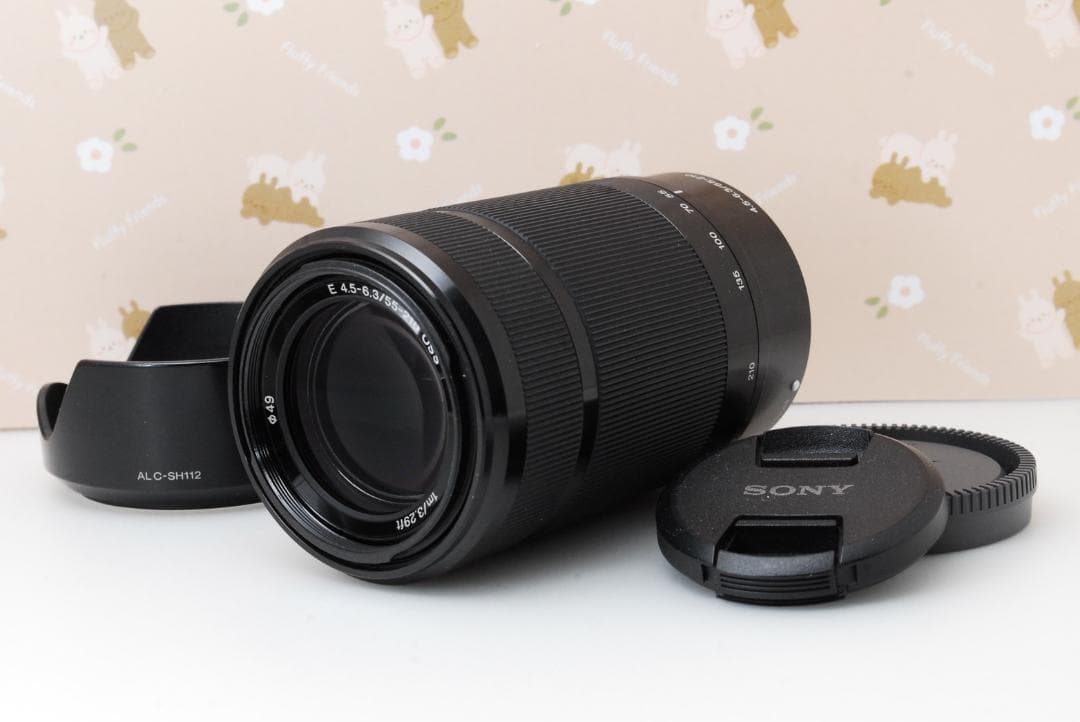 美品❤️SONY ソニー E 55-210mm❤️4.5-6.3 OSS 望遠レンズ
