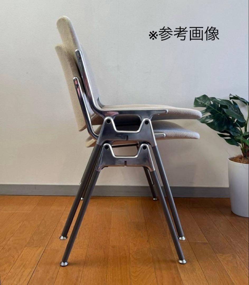 イタリア　ヴィンテージ　カステリチェア　① スタッキング　ミッドセンチュリー