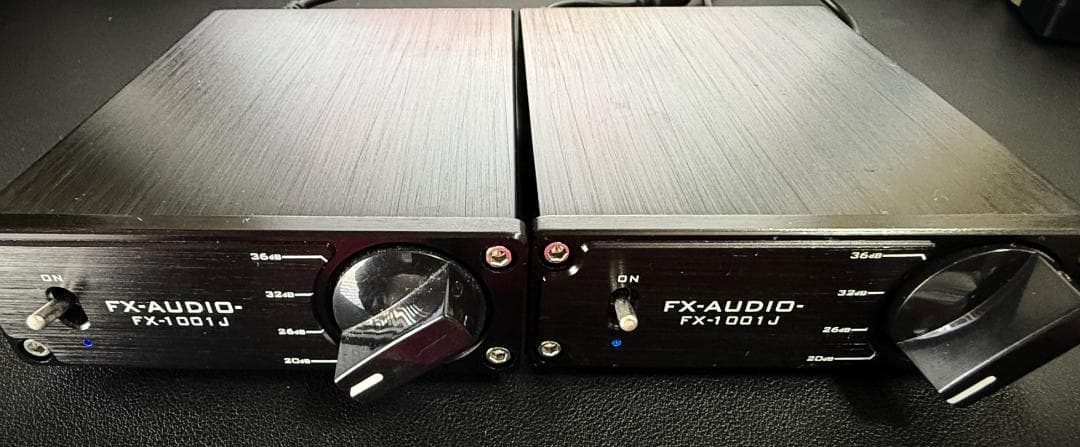 ★★★ FX-AUDIO- 1001Jモノラルアンプ 2台送料込 おまけ付★★★