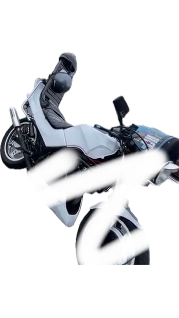 VT250F 三段シート 60cm 希少✨️写真4.5.6取り付けイメージ