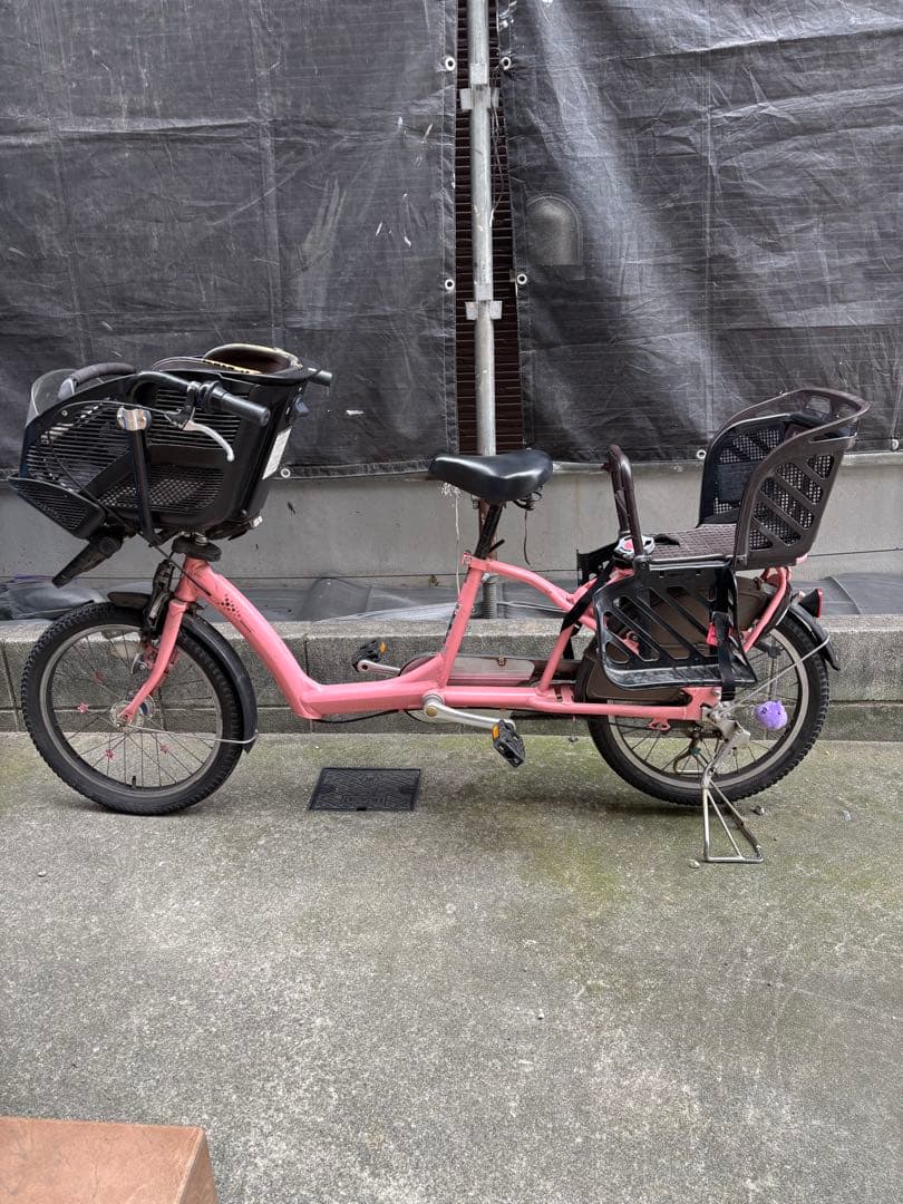 ス*コ様 子供乗せ自転車 ブリヂストン アンジェリーノ