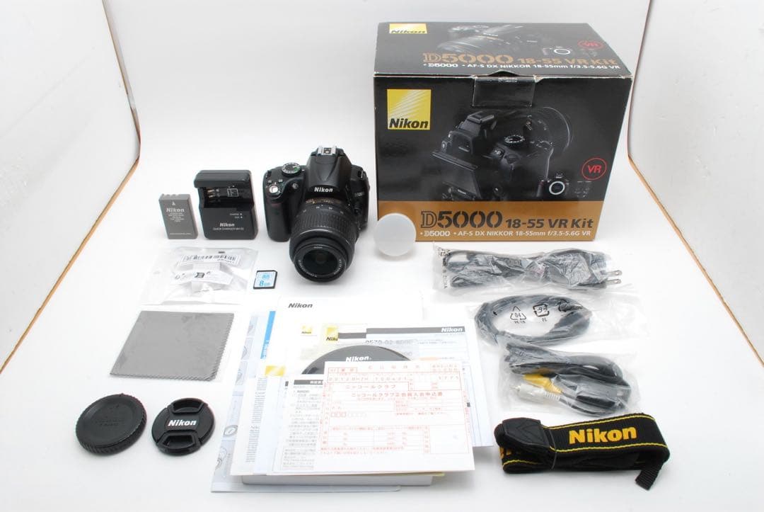 最終値下げ【SHOT数6,657枚】NikonD5000 デジタル一眼レフカメラ